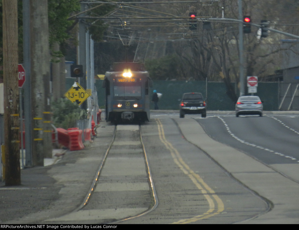 SacRT Northbound